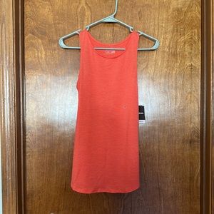 Orange Eddie Bauer infinity swing tank